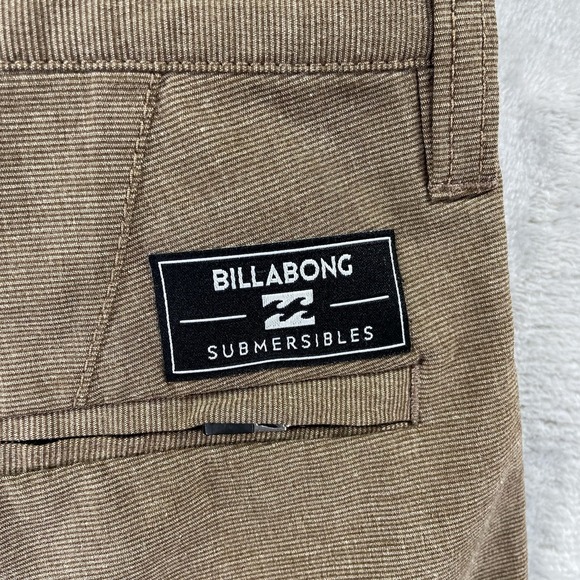 Billabong Board Shorts mens 28x9 Crossfire Submersibles Hybrid Quick Dry Brown - Picture 11 of 13